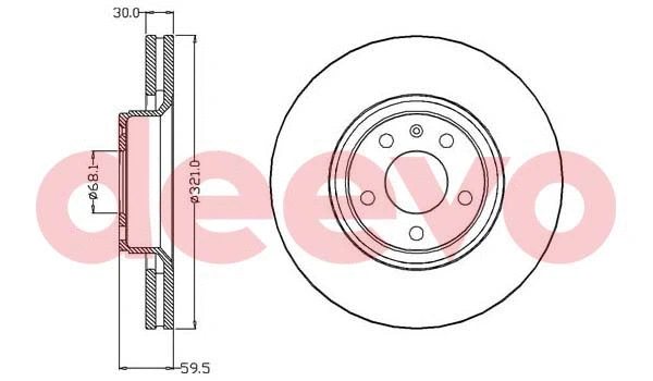 Brake Disc (BD18180)