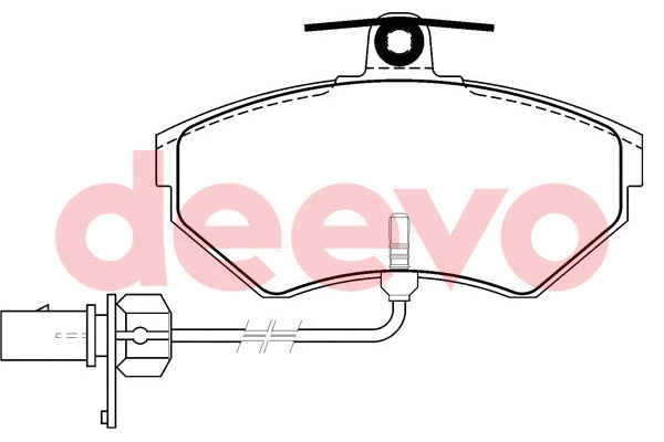 Brake Pad Set, disc brake (BP57040)