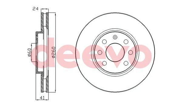 Brake Disc (BD12980)