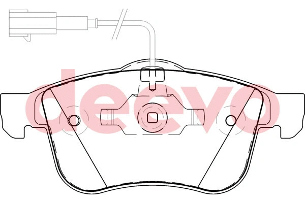 Brake Pad Set, disc brake (BP52800)