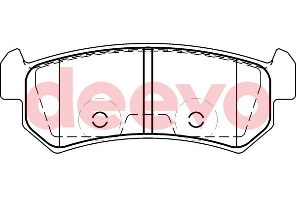 Brake Pad Set, disc brake (BP60420)