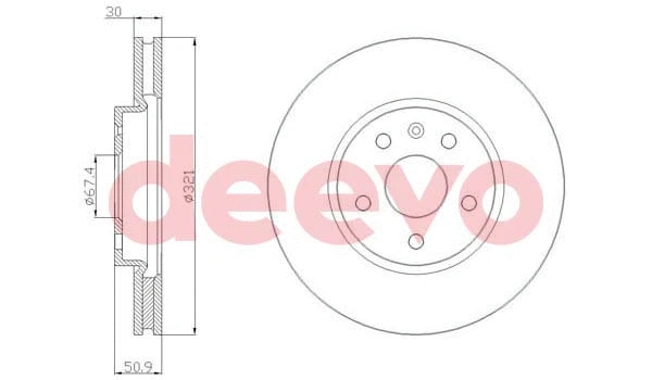 Brake Disc (BD21640)