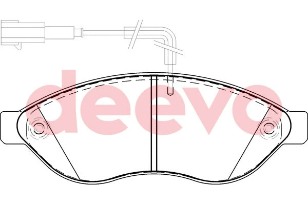 Brake Pad Set, disc brake (BP50740)