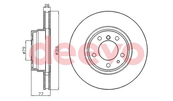 Brake Disc (BD31260)