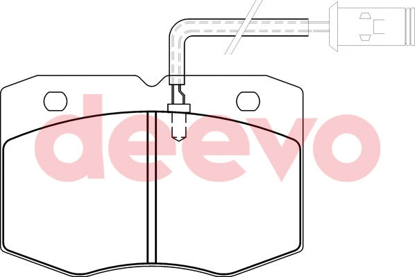 Brake Pad Set, disc brake (BP59180)