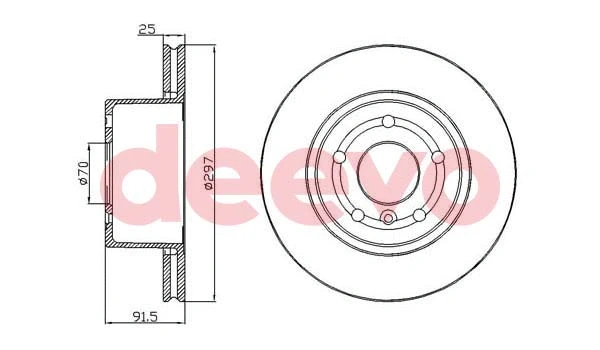 Brake Disc (BD12840)