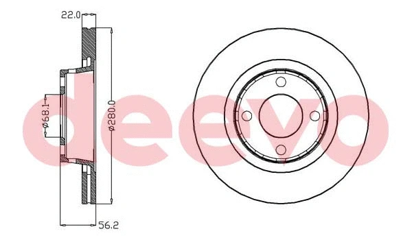 Brake Disc (BD28840)