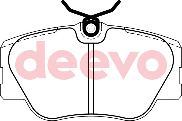 Brake Pad Set, disc brake (BP55420)