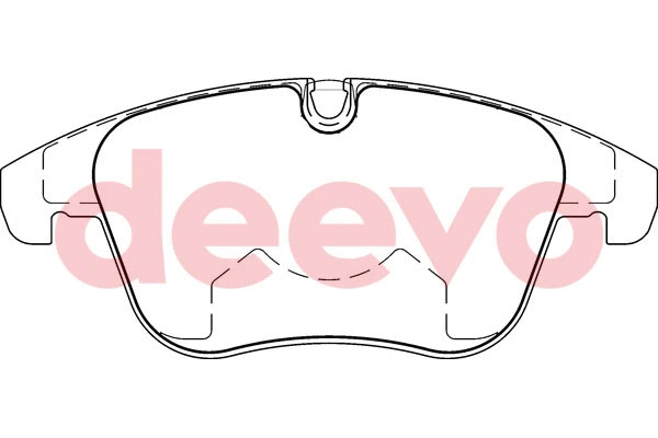 Brake Pad Set, disc brake (BP54540)