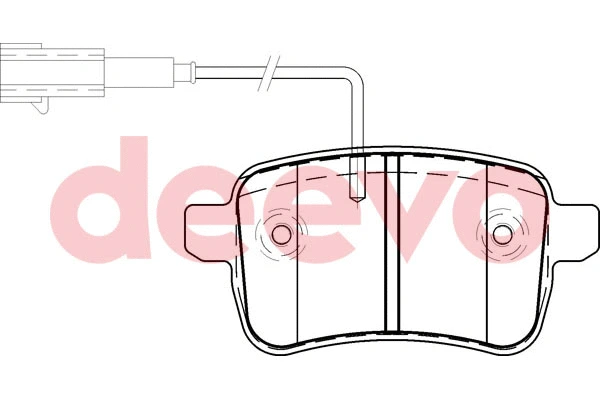 Brake Pad Set, disc brake (BP53580)