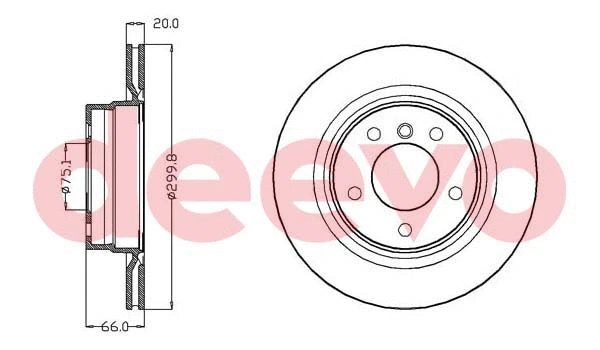 Brake Disc (BD16860)