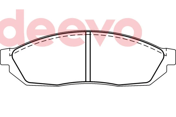 Brake Pad Set, disc brake (BP68160)