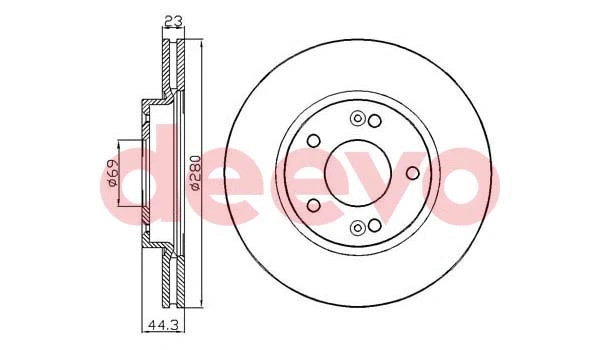 Brake Disc (BD35820)