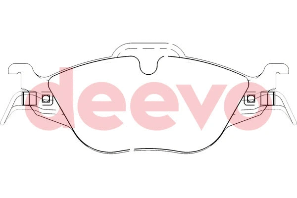 Brake Pad Set, disc brake (BP51320)