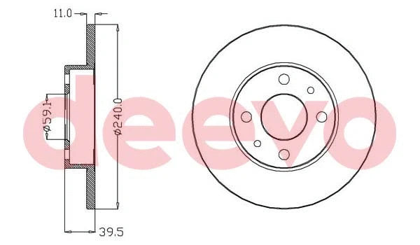 Brake Disc (BD14620)