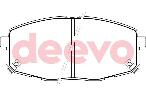 Brake Pad Set, disc brake (BP55480)