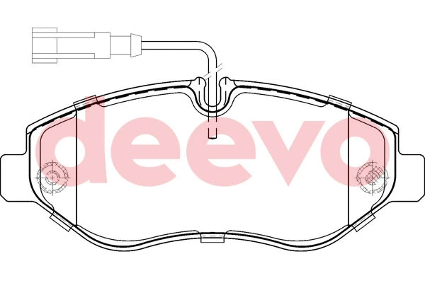 Brake Pad Set, disc brake (BP64020)