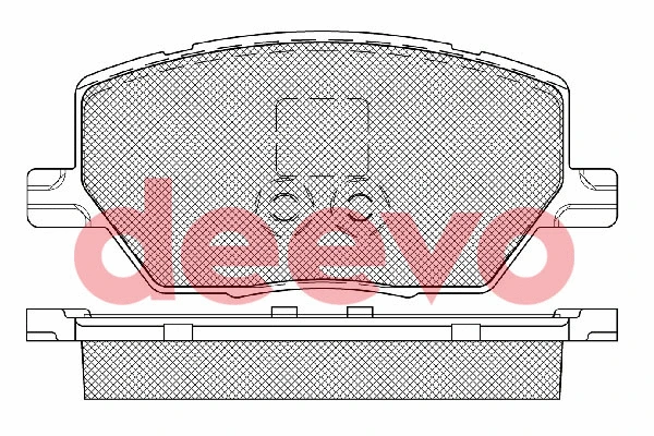 Brake Pad Set, disc brake (BP86900)