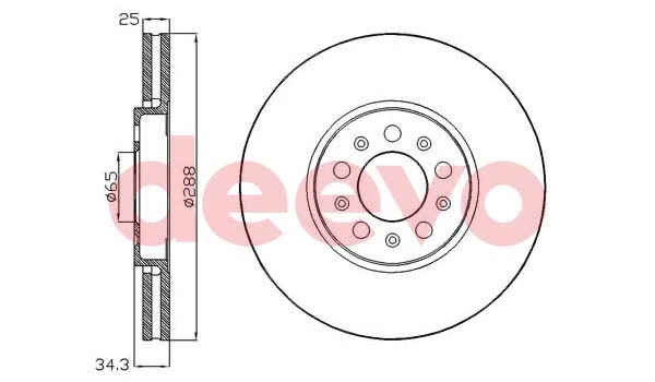Brake Disc (BD33100)