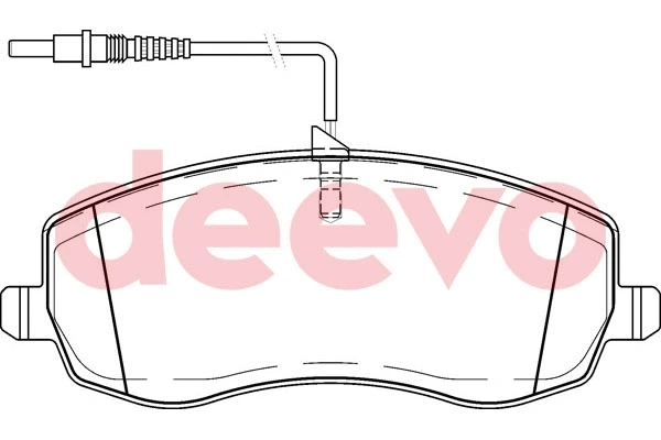 Brake Pad Set, disc brake (BP58480)