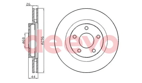 Brake Disc (BD20160)