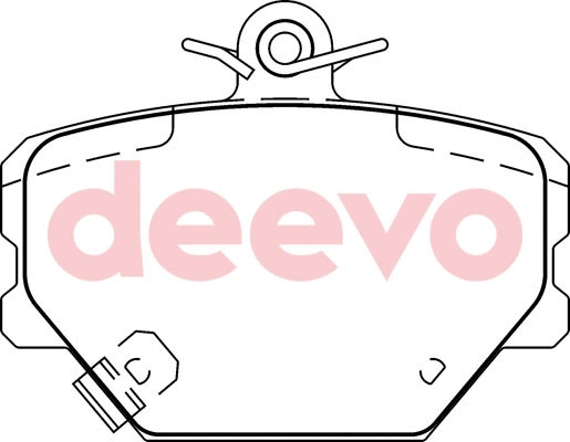 Brake Pad Set, disc brake (BP50440)