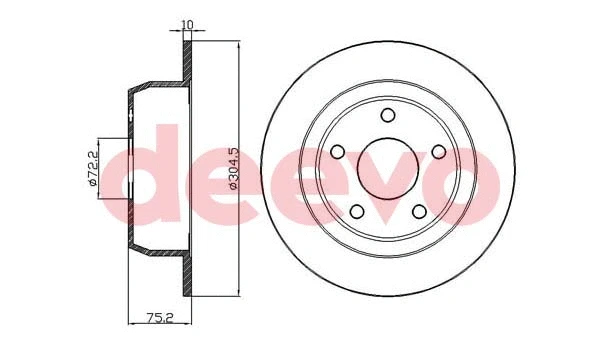 Brake Disc (BD13120)
