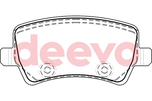 Brake Pad Set, disc brake (BP53320)