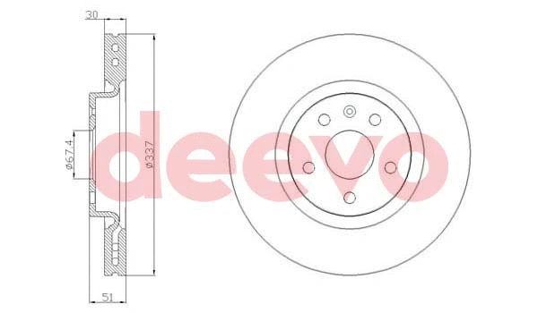 Brake Disc (BD22440)