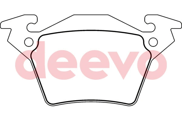 Brake Pad Set, disc brake (BP56160)