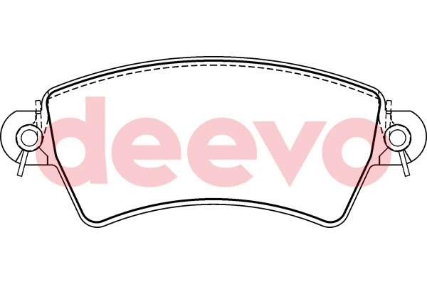 Brake Pad Set, disc brake (BP60020)