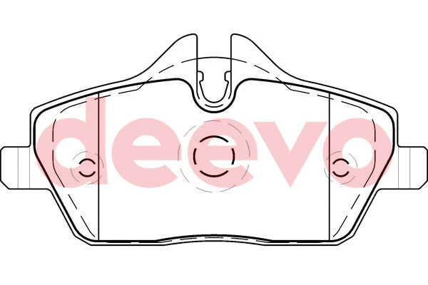 Brake Pad Set, disc brake (BP52540)