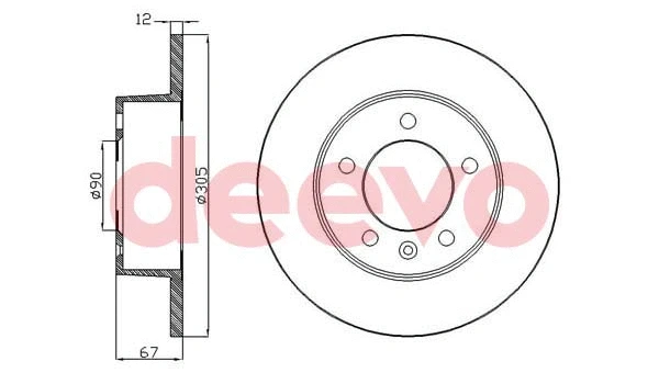 Brake Disc (BD14140)