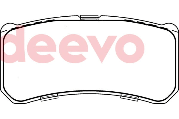 Brake Pad Set, disc brake (BP75780)