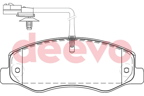 Brake Pad Set, disc brake (BP64160)