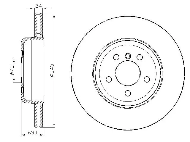 Brake Disc (BD36800)