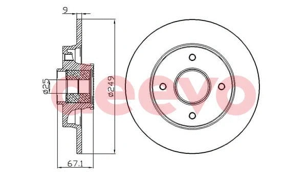 Brake Disc (BD22720)