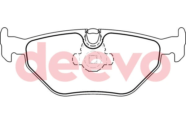 Brake Pad Set, disc brake (BP55260)