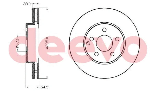 Brake Disc (BD15540)