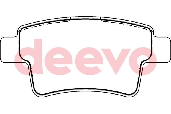 Brake Pad Set, disc brake (BP53540)