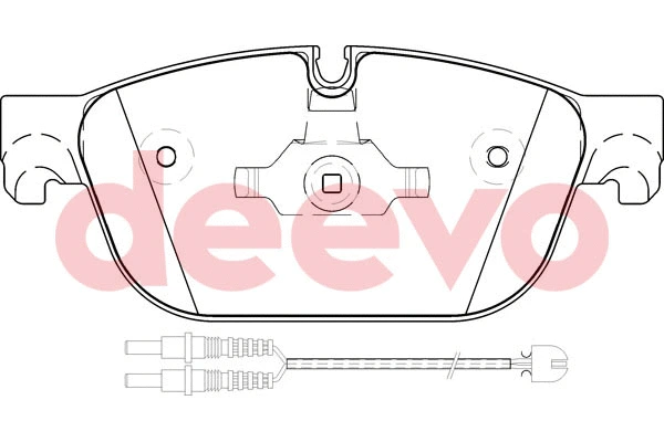Brake Pad Set, disc brake (BP58000)