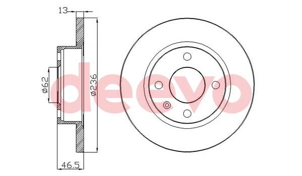 Brake Disc (BD32100)