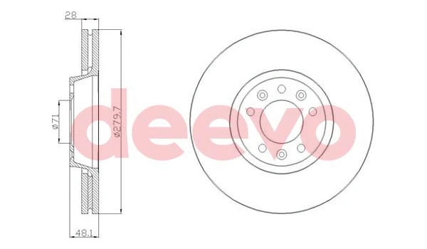 Brake Disc (BD19300)