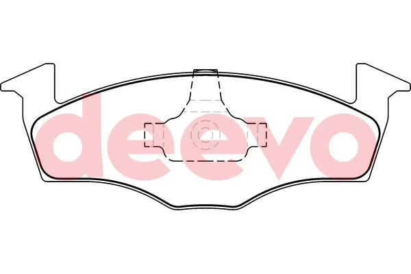 Brake Pad Set, disc brake (BP52240)