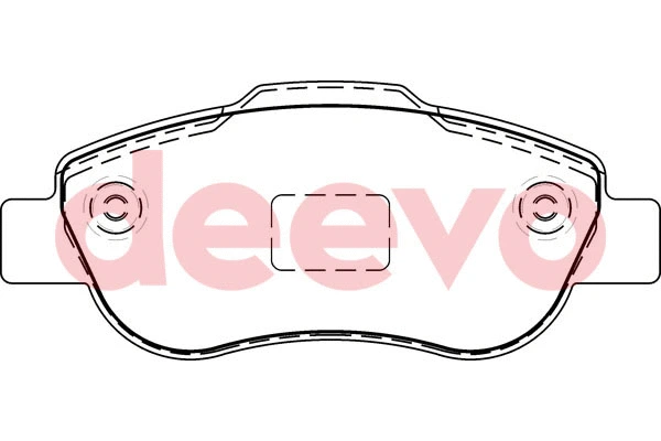 Brake Pad Set, disc brake (BP50260)