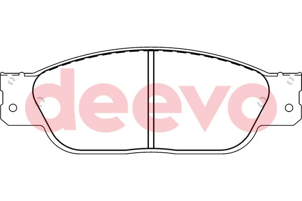 Brake Pad Set, disc brake (BP57160)