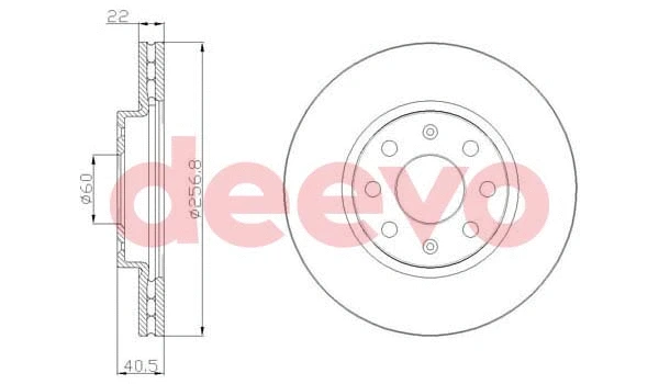 Brake Disc (BD17960)