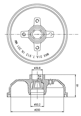 Brake Disc (BT80100)