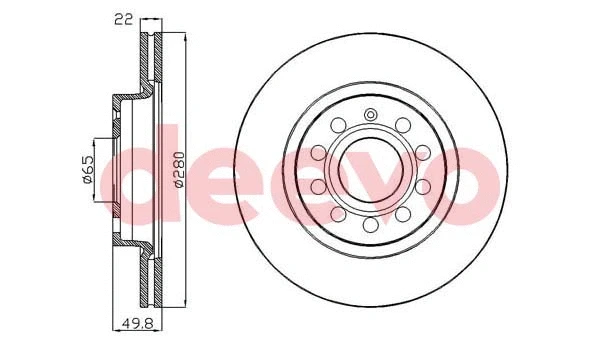 Brake Disc (BD16640)