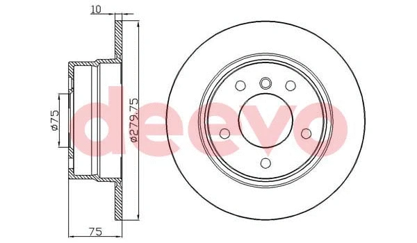 Brake Disc (BD19680)